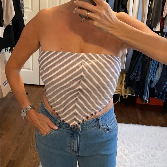 Tops - Asymmetrical tube top